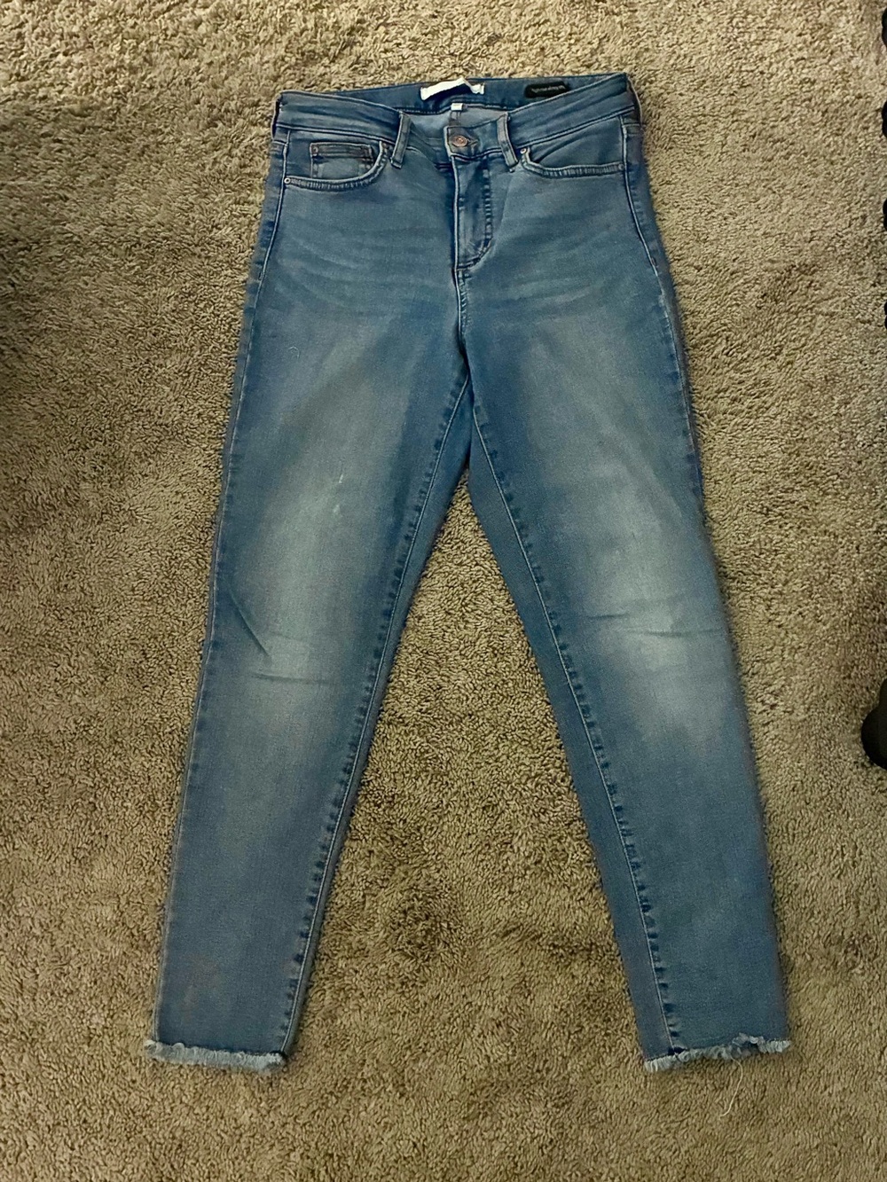 Ella Moss Women's Skinny Jeans in Medium Blue Wash High waisted